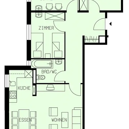 Azur Appartement-fewo 6-bettwohnung Nr- 7 By Interhome